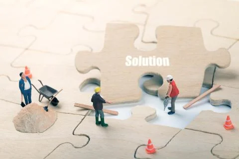Mission complete and problem solution concept 스톡 사진