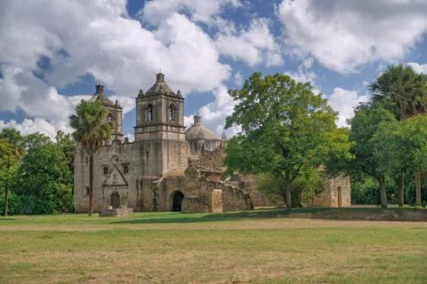Mission Concepcion Foto stock