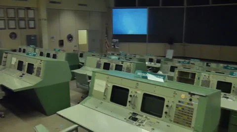 Mission Control Center Pan Видео 33641272