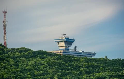 Mission Control Tower Stock Photos