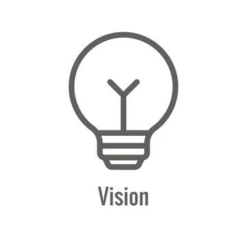 Mission icon to use with Core Values and Mission Statements Illustrazione stock