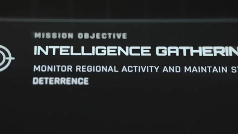 Mission Objective Intelligence Gathering On Secure Naval Interface 4K Видео 341842744