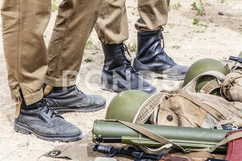 Before a mission Stock Photos