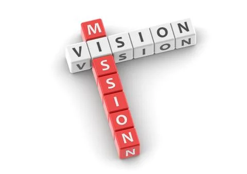 Mission vision Stock Illustration