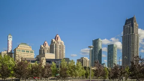 Mississauga Downtown Video stock 88741744