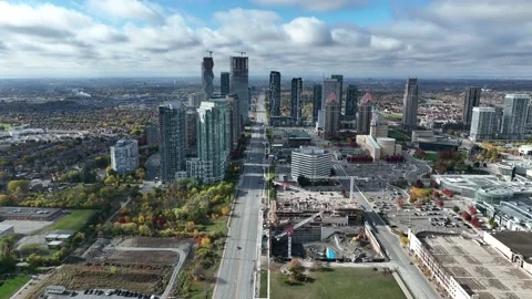 Mississauga Skyline Stock Footage 228640982