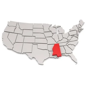 Mississippi Illustrazione stock