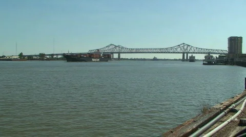 Mississippi River 库存影片 609131