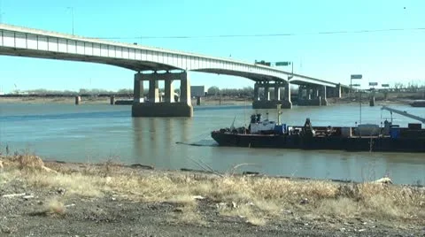 Mississippi River I Stock Footage