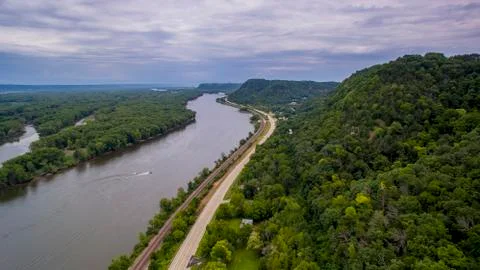 Mississippi River Foto stock