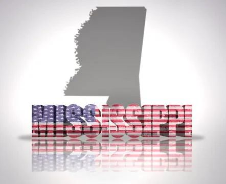 Mississippi State Stock Illustration