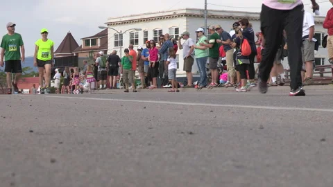 Missoula Marathon Stock Footage 182179359