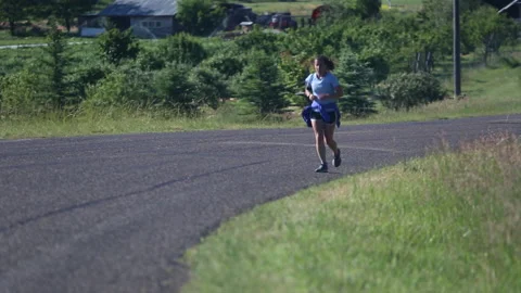 Missoula Marathon Stock Footage 182542751
