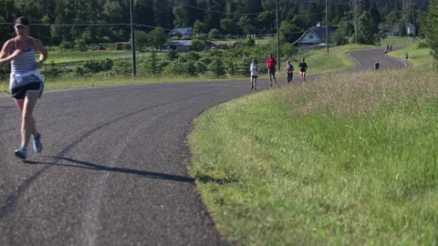 Missoula Marathon Stock Footage 182544231