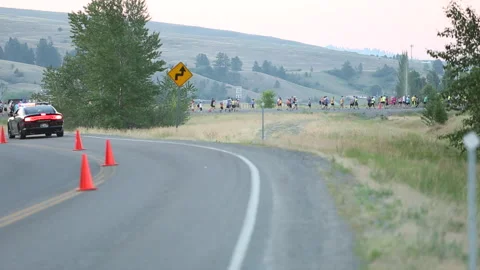 Missoula Marathon Stock Footage 183490609