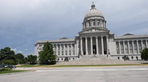 Missouri State Capitol Stock Footage 52943765