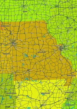 Missouri.eps Stock Illustration