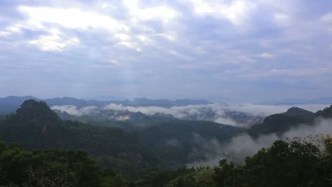 Mist and cloud Stock Footage 86844289