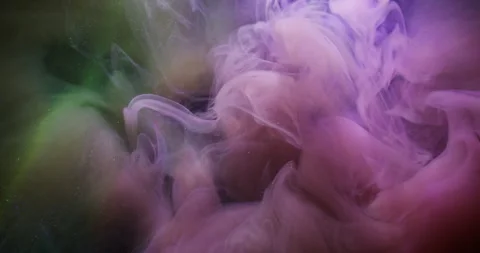 Mist art atmospheric smoke cloud paint glitter Stock Footage 323048463