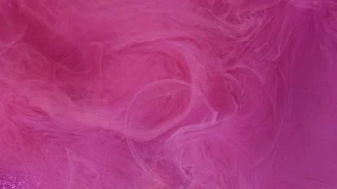 Mist cloud blur shimmering background pink paint Video stock 318524900