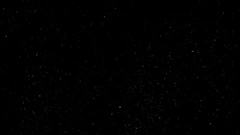 Mist of falling snow particles isolated on black background Stock Footage 125771929