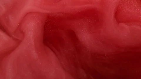 Mist fluid art cloud color water red ink blend Stock Footage 315965389