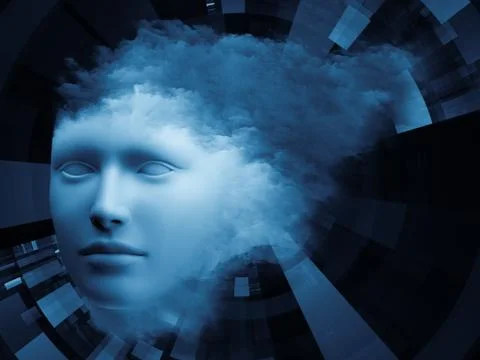 Mist of Mind 스톡 일러스트