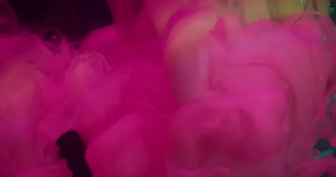 Mist mix cloud texture ink flow water light bulb Stock Footage 325314486