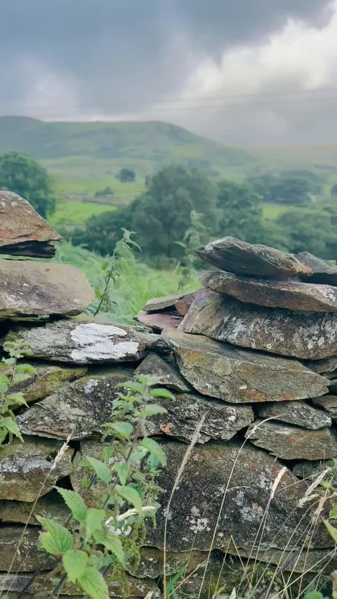 Mist Over Snowdon Vídeo Stock 281681223