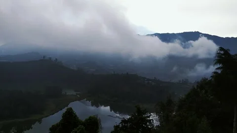 Mist Over The Well Timelapse Stock Footage 240031437