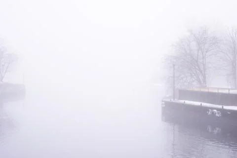 Into The Mist Stock Photos