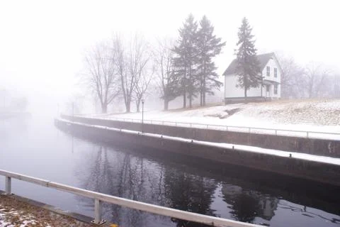 Into The Mist Stock Photos