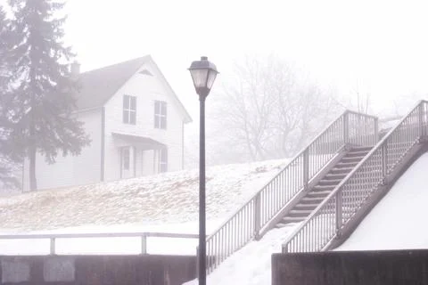 Into The Mist Foto stock