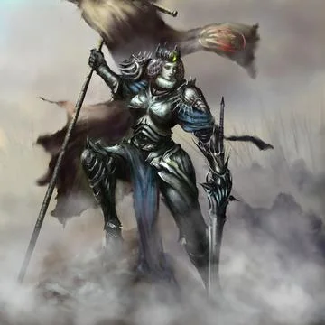 Mist princess Stock Illustration