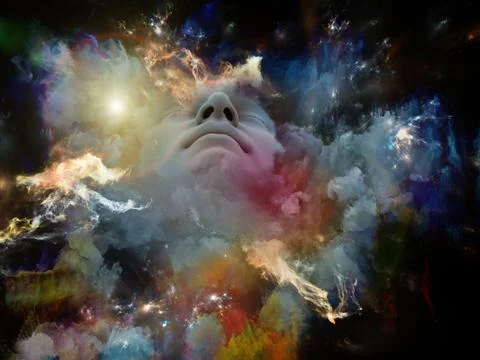 The Mist of Self Stockillustratie