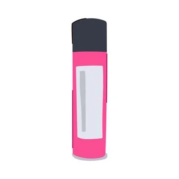 Mist setting spray cartoon vector illustration Stock Illustration