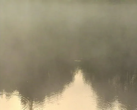 Mist on water Video stock 605840