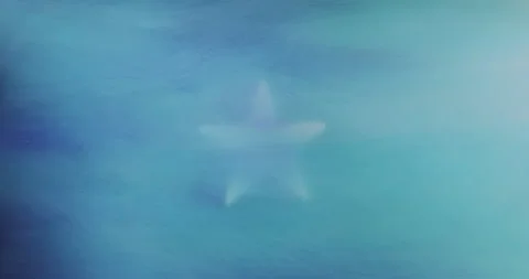 Mist wave paint water flow blue vapor star haze Stock-Footage 293240772