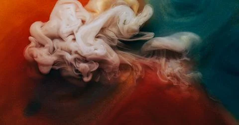 Mist wave steam texture paint blend cloud dye Stock Photos