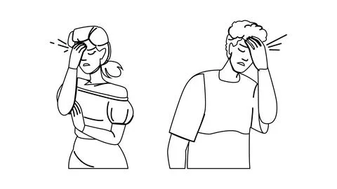 Mistake face palm vector Stock Illustration