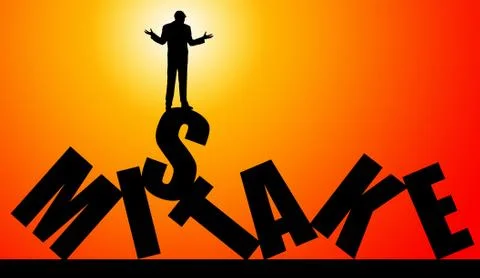 Mistakes Stock Illustration