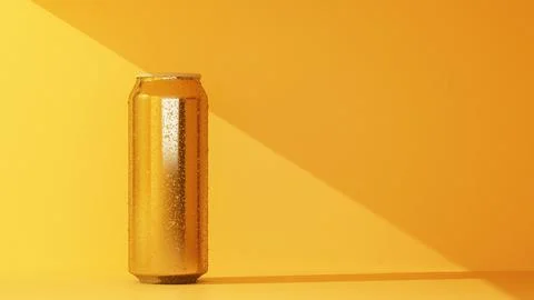 Misted gold jar under ray of light Stock Illustration