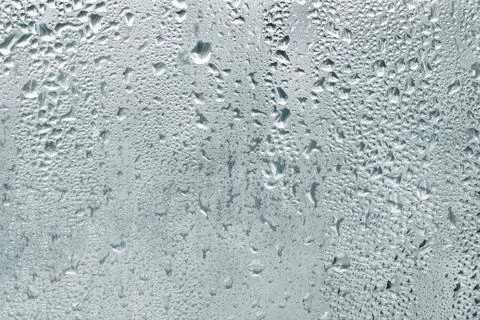 Misted window glass Stock Photos