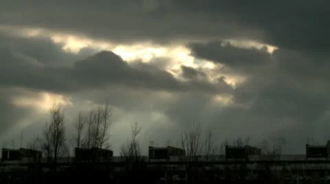 Mistic clouds 2 Stock Footage 10678810