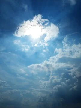 Mistic sky Stock Photos