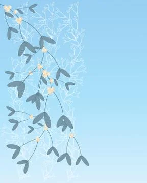 Mistletoe design Stock Illustration