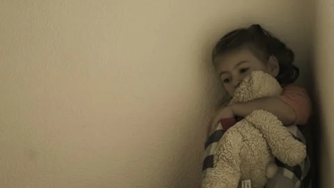 Mistreated child Stock Footage 139098303
