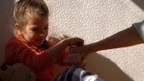 Mistreated child Stock Footage 139106836