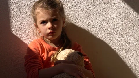 Mistreated child Stock Footage 139107392