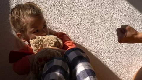 Mistreated child Stock Footage 139107403